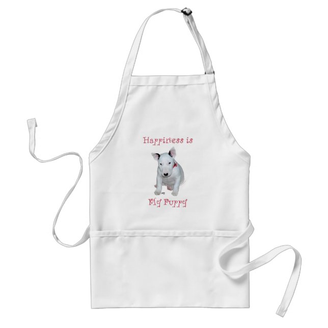 Bull Terrier Puppy Standard Apron (Front)