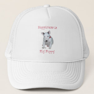 Bull Terrier Puppy Trucker Hat