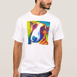 bull terrier red and white 2 T-Shirt