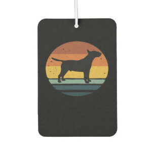 Bull Terrier Retro Vintage Classic T-Shirt Car Air Freshener