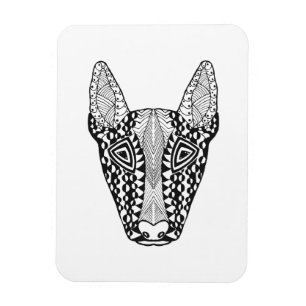 Bull Terrier Sketch Magnet