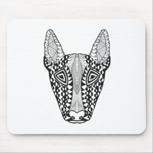 Bull Terrier Sketch Mouse Mat