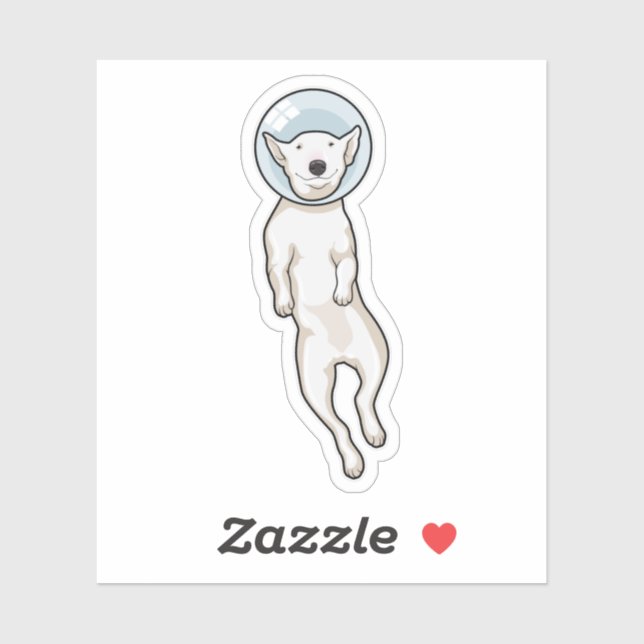 Bull Terrier Space (Sheet)
