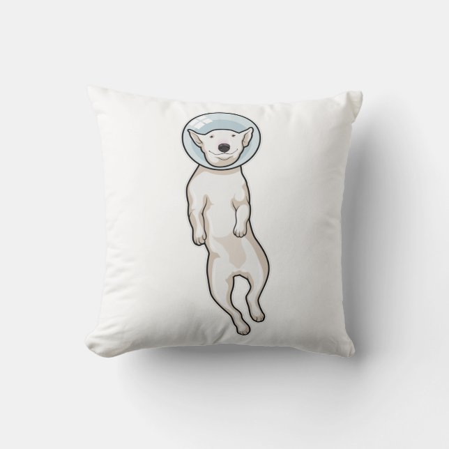 Bull Terrier Space Cushion (Front)