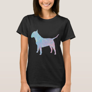 bull terrier watercolor T-Shirt