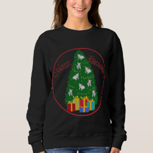 Bull Terriers Christmas T-Shirt Sweatshirt