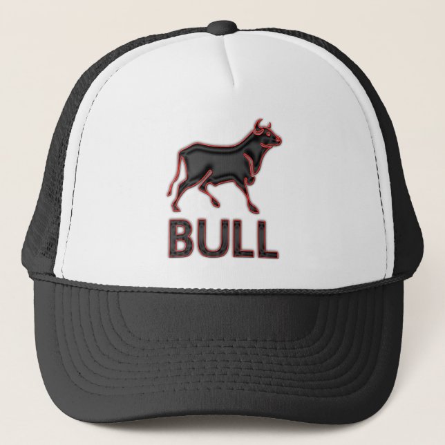 Bull Trucker Hat (Front)