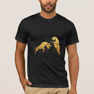Bull vs Bear Battle – Stock Market & Forex Traders T-Shirt