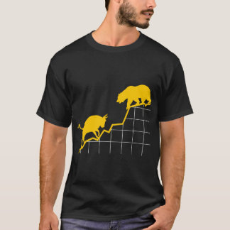 Bull Vs Bear I Shares Stock Market Etf Capital T-Shirt