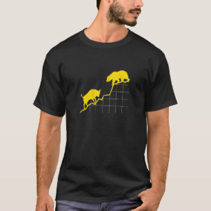 Bull Vs Bear I Shares Stock Market Etf Capital Zip T-Shirt