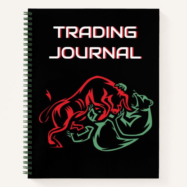 Bull vs Bear Notebook (Front)