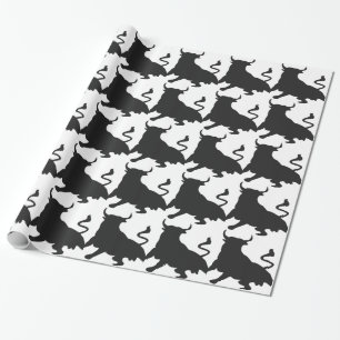 Bull Wrapping Paper