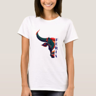 bull - zodiac sign T-shirt