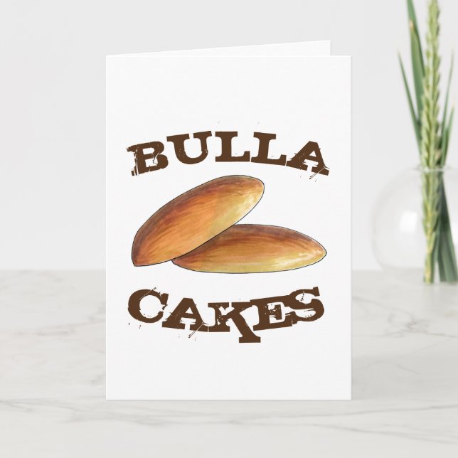 Bulla Cakes Traditional Jamaican Molasses Cake Card (Front)