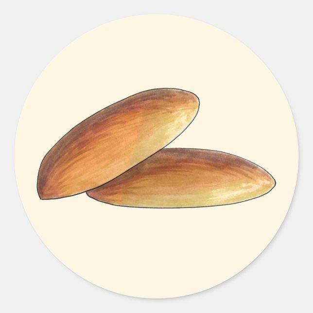 Bulla Cakes Traditional Jamaican Molasses Cake Classic Round Sticker (Front)