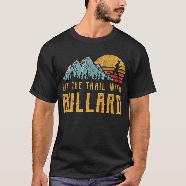 BULLARD Running - Hit The Trail with Family Name T-Shirt (Front)