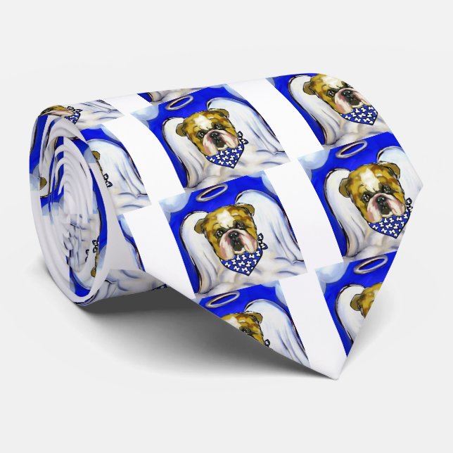 Bulldog Angel Tie (Rolled)