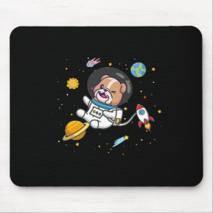 Bulldog Astronaut  Mouse Mat