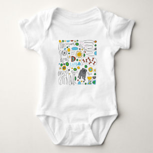 BULLDOG BABY BODYSUIT