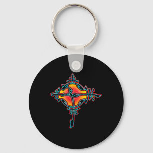 Bulldog Bda Sabertooth Old School Skateboarding Fo Key Ring
