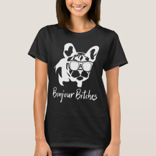 Bulldog Bonjour Es  T-Shirt