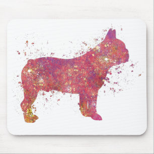Bulldog Bouledogue Français Animal Chien Domestiqu Mouse Mat