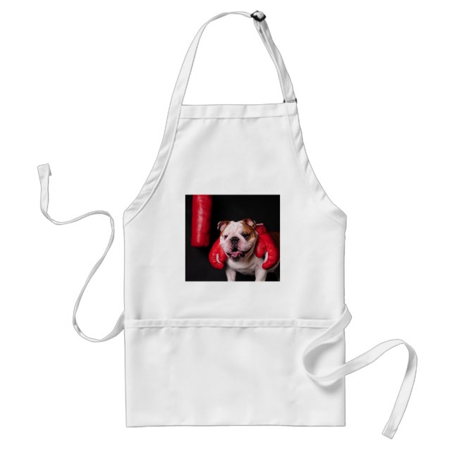 Bulldog Boxer Standard Apron (Front)