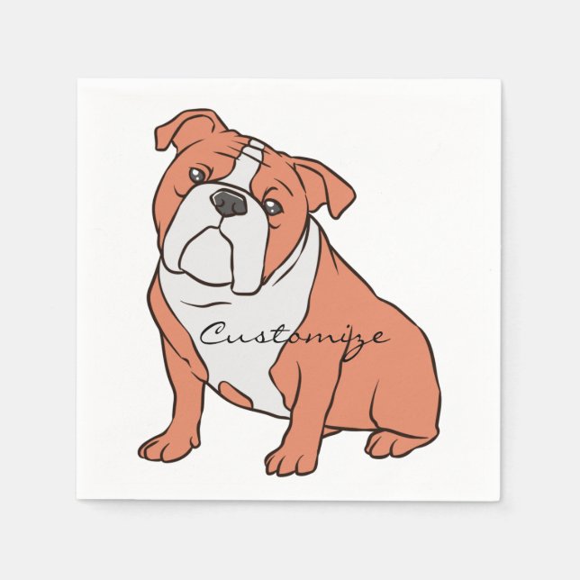Bulldog Breed Thunder_Cove Napkin (Front)