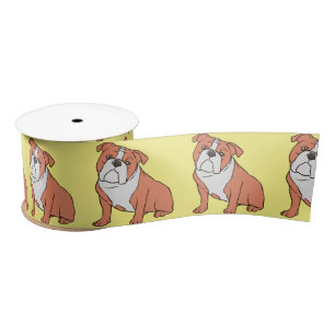 Bulldog Breed Thunder_Cove Satin Ribbon