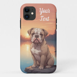Bulldog by Lake iPhone 11 Case