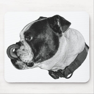 Bulldog Calm Desk Pad Mouse Mat