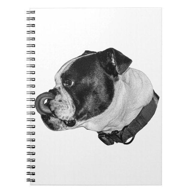 Bulldog Calm Notes Notebook (Front)