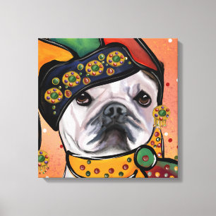 Bulldog canvas print
