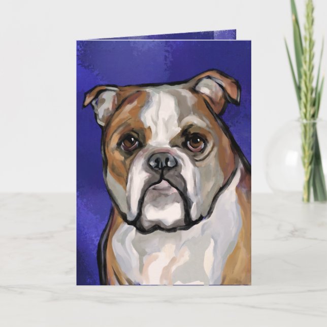 Bulldog          card (Front)