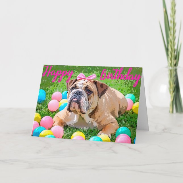 Bulldog Card (Front)