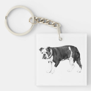 Bulldog Charm, Everyday Strength Key Ring
