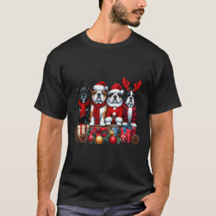 Bulldog Christmas T-Shirt
