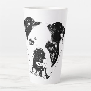 Bulldog Close-Up Holiday Mug