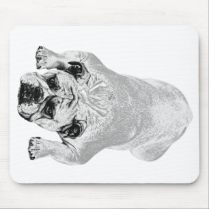 Bulldog Comfort Desk Inspiration Mouse Mat