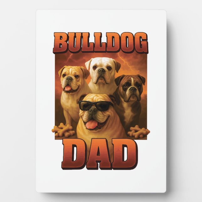 Bulldog Copy Plaque (Front)