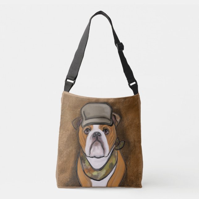Bulldog             crossbody bag (Front)