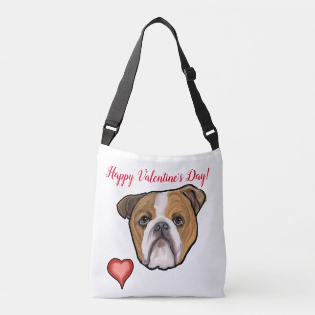 Bulldog     crossbody bag (Front)