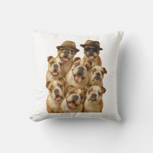 Bulldog Cushion
