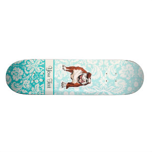 Bulldog; Cute Skateboard
