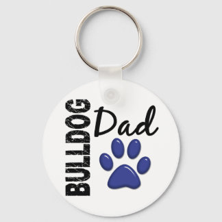 Bulldog Dad 2 Key Ring