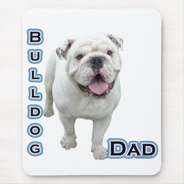 Bulldog Dad 4 Mouse Mat (Front)