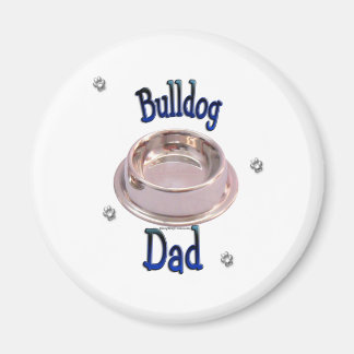 Bulldog Dad - Customised Magnet