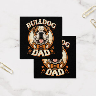 Bulldog Dad – Cute Vintage Bulldog Father’s Day