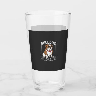 Bulldog Dad Dog Sunglasses Bandanna Glass