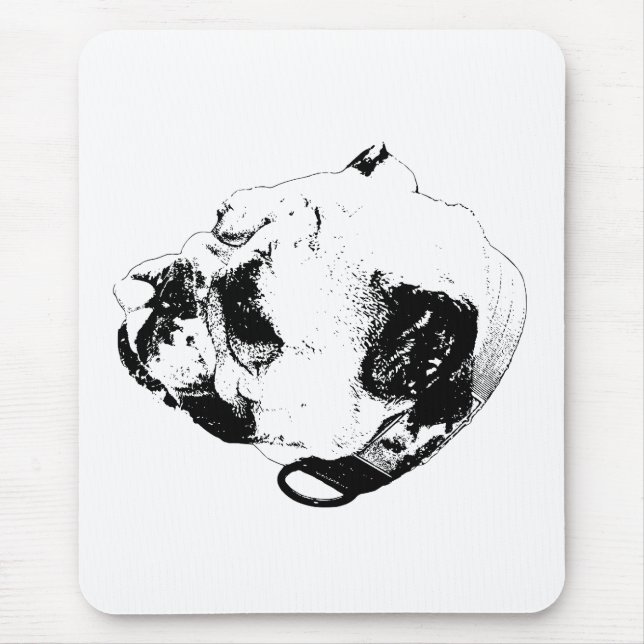 Bulldog Desk Ease Mouse Mat (Front)